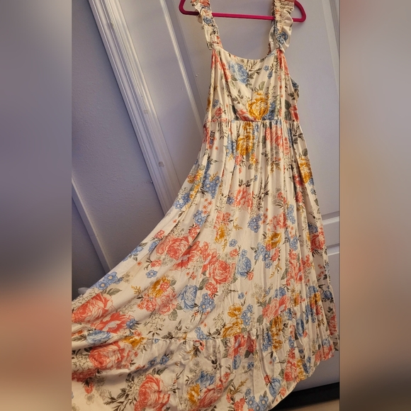 Torrid Multicolor Floral Maxi Dress - Picture 3 of 14